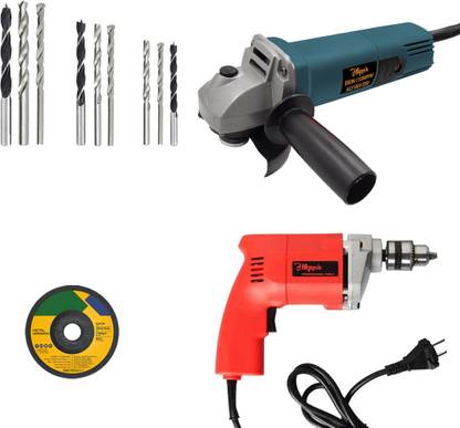 Hillgrove HGCM945M1 4"inch Professional Heavy Duty Grinder with 10mm Power Drill Machine Angle Grinder