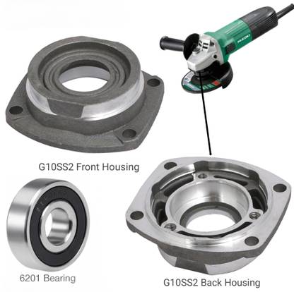 HOXIUL G10SS2 Spare Parts Housing, Bearing 6201 (PACK OF 2) Angle Grinder