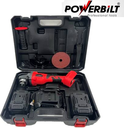 POWERBUILT MPT PBT-CL-AG21V CORDLESS BRUSHLESS ANGLE GRINDER 21V LI-ION BATTERY & CHARGER Angle Grinder