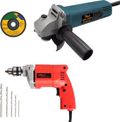 Hillgrove HGCM943M2 4"inch Professional Heavy Duty Grinder with 10mm Power Drill Machine Angle Grinder