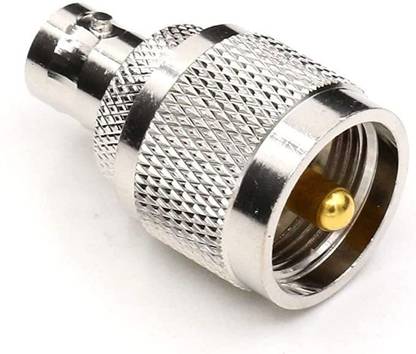 graspadeal RF Coaxial Adapter PL259 UHF Male to BNC Female Jack Connector- 1pc. Antenna Amplifier