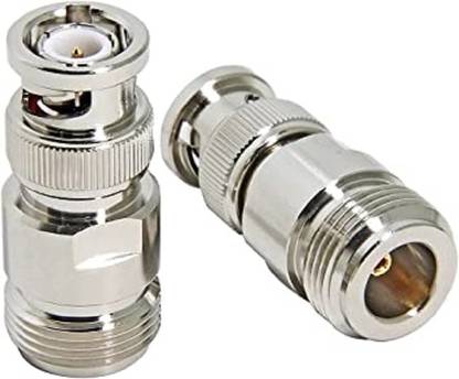 Netboon BNC male to N female adapter for RF coaxial cable connecter and Antenna Amplifier