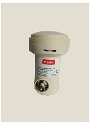 GoodsBazaar INVERTO Single Original LNBF,White INVERTO LNB, KU Band Universal Single Antenna Rotator