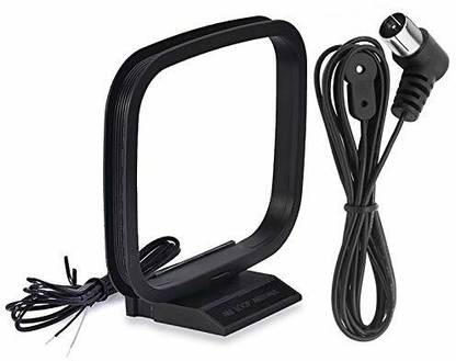 Bingfu 75 Ohm FM Antenna FM Antenna and AM Loop Antenna for Pioneer Onkyo Yamaha Antenna Rotator