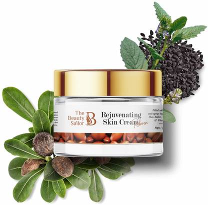 The Beauty Sailor Rejuvenating Skin Cream Helps Refine Skin, with Shea butter, Bakuchi Oil & Vitamin E