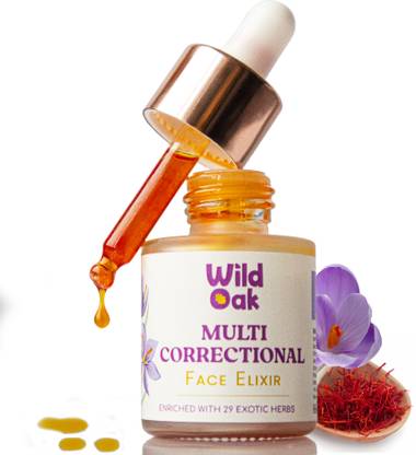 Wild Oak Kumkumadi Face Elixir for Pigmentation & Dark Circles | Anti Aging