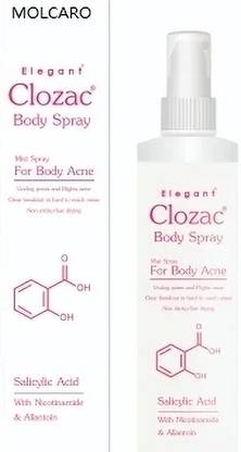 MOLCARO CLOZAC BODY SPRAY FOR BODY ACNE