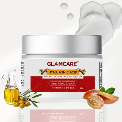 Glamcare ANTI- AGING CREAM Contains: Shea Butter, Olive Oil| Wrinkle free