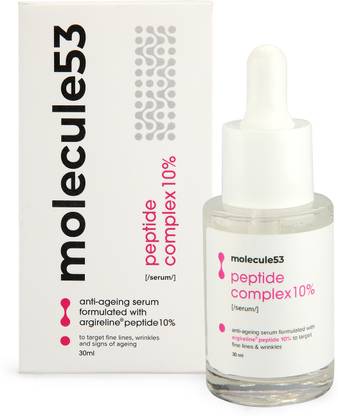Molecule53 Argireline 10% Peptide Serum - Reduces wrinkles & fine-lines | Anti aging