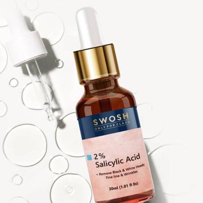SWOSH 2% Salicylic Acid Anti Ageing Serum Reduces Acne, BlackHeads & HyperPigmentation