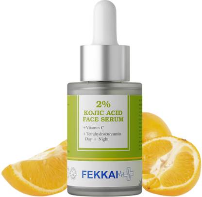 Fekkai 2% Kojic Acid Face Serum with Glycolic acid for Dark Spots And Pigmentation
