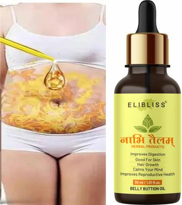 ELIBLISS Nabhi Oil Navel Sutra Oil Ayurvedic Oil for Belly, Skin, Health, and Beauty