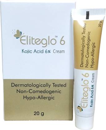 Eliteglo Alpha Arbutin, 6% Kojic Acid Face Cream For Pigmentation