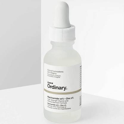 Luca THE ORDINARY NIACINAMIDE 10% + ZINC 1% MEN AND WOMEN FACE SERUM