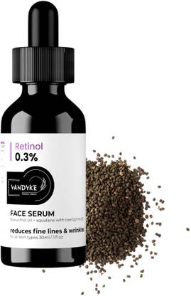 Vandyke 0.3% Retinol Serum For Anti Ageing with Q10 To Reduce Fine Lines & Wrinkles