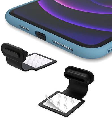 D & Y USB C Dust Plug, for Phone USB Type C Port Dust Cover Cap, 2 Pack (Black) USB Black Anti-dust Plug