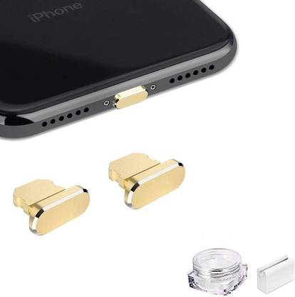 mizi Protect Charging Port from Dust and Moist -Gold USB Gold Anti-dust Plug