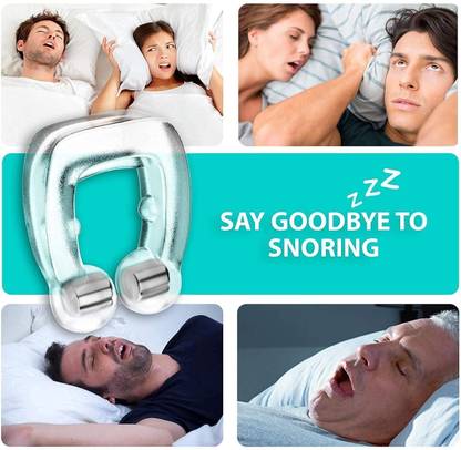 Ramya beauty care say silicone nose clip Unisex Magnetic Anti Snore Nose Clip Nose clip Anti-snoring Device
