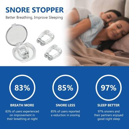 AARADHYAM Snoring chin strap Clip Sleeping Breath Aids Device, Anti Snoring Solution Anti-snoring Device