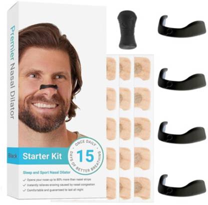 nandurba ComfortBreathe Clip – Enhances Night Airflow Naturally Anti-snoring Device