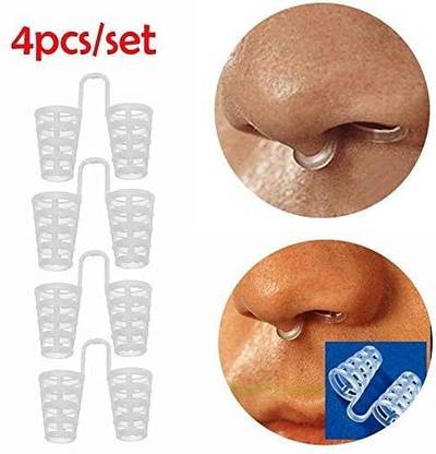 Digital Shoppy 4pcs Set Snoring Anti Snore Aid Device Health Care (10 mm),(Pack of 4) Anti-snoring Device