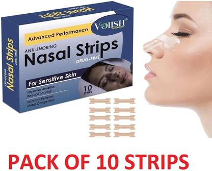 VOIISH Anti Snoring Strips Combo Pack For Good SLeep Snore Device Anti-snoring Device