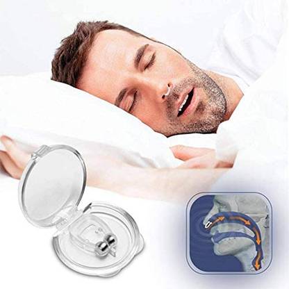 Ramya beauty care Silicone Anti Snore Unisex Nose Clip Snoring Stopper For Men, Women Anti-snoring Device