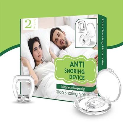 Groots Anti Snoring Device Silicone Nose Clip Professional Relieve Snore Mini Device Anti-snoring Device