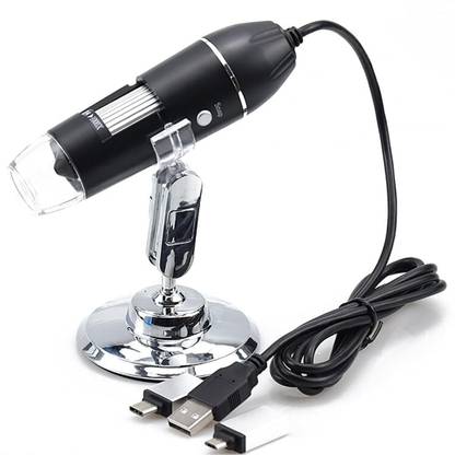 R A Products USB Digital Microscope with 8 LED Adjustable Anti Wrinkle Machine