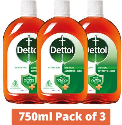 Dettol Disinfectant for First Aid Surface Cleaning and Personal Hygiene Antiseptic Liquid