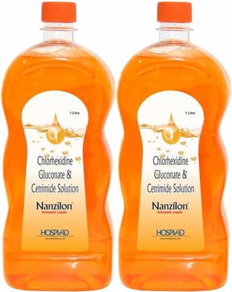 hospiaid Nanzilon Liquid for First Aid, Surface Disinfection and Personal Hygiene Antiseptic Liquid