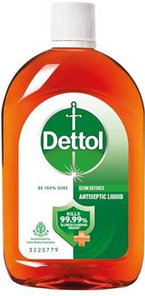 Dettol First Aid, Surface Disinfection and Personal Hygiene Antiseptic Liquid