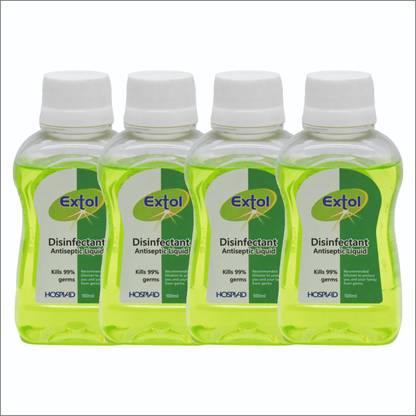 hospiaid Extol Antiseptic Liquid for First Aid, Surface Disinfection (Green) Antiseptic Liquid