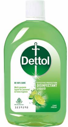 Dettol Disinfectant Lime Fresh Antiseptic Liquid