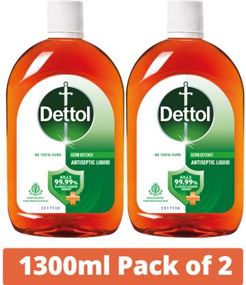 Dettol Disinfectant for First Aid Surface Cleaning and Personal Hygiene Antiseptic Liquid