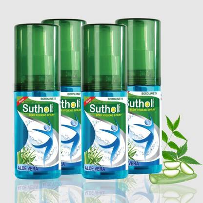 BOROLINE Suthol Active Aloe Vera 100 ml each Antiseptic Spray