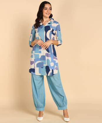 Asami Tunic Palazzos Western Set