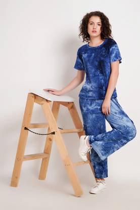 Stem Rope Top Palazzos Co-ords Set