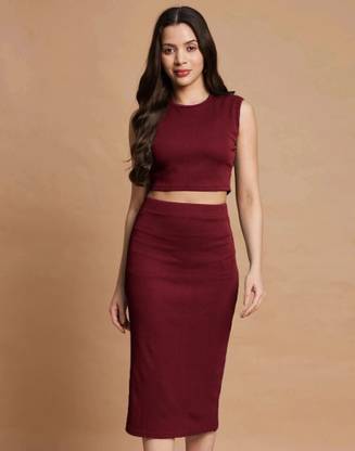 Selvia Top Skirt Co-ords Set