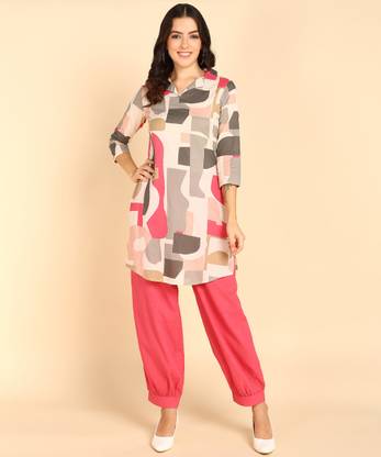 Asami Tunic Palazzos Western Set