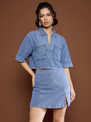 SASSAFRAS Top Skirt Co-ords Set
