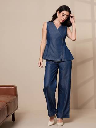 SASSAFRAS worklyf Top Pant Co-ords Set