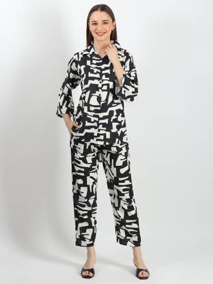 Soma Tshirt Pant Co-ords Set