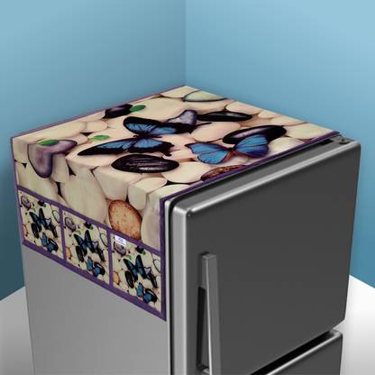 Heart Home Refrigerator  Cover