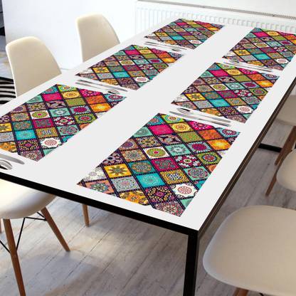 GRISHA Rectangular Pack of 6 Table Placemat