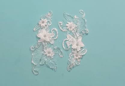 Unique bridal applique patches Applique Patch
