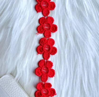 Unique Bridal lace Border Applique Patch