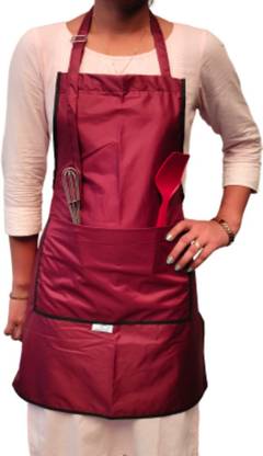 Makstile Polyester Home Use Apron - Free Size