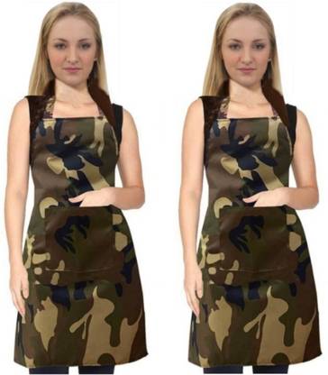 SXHWEAQ Polyester Home Use Apron - Medium
