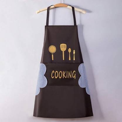 Ashmakam Polyester Chef's Apron - Free Size